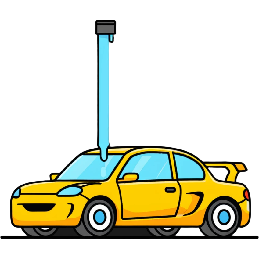 car oil being changed emoji