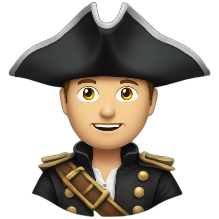 elon musk pirate emoji