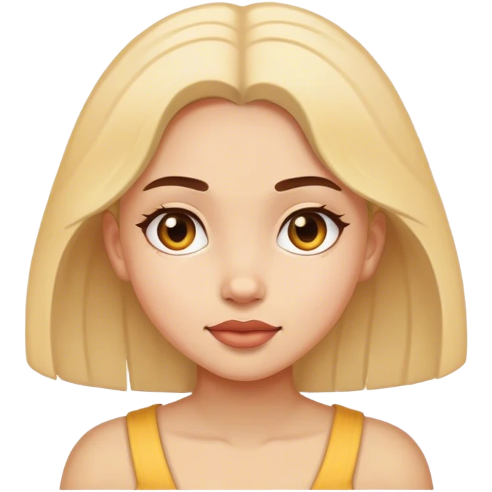 Girly girl emoji