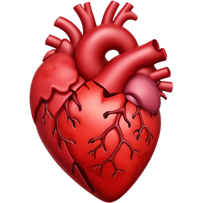 Create an emoji that vomits an avalanche of anatomical hearts🤮🫀 emoji