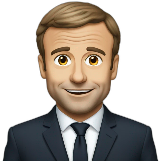 Emmanuel Macron emoji
