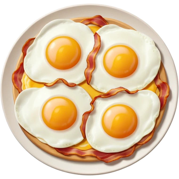 bacon & eggs emoji
