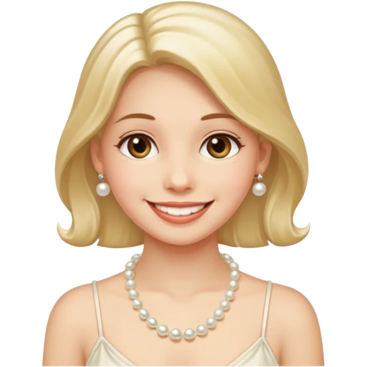 Pearl String Girl emoji
