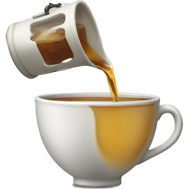 pouring tea emoji