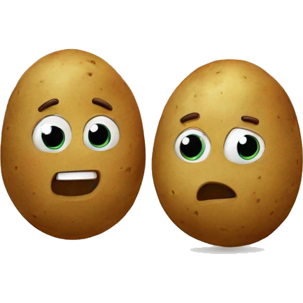 a couple potatoes emoji
