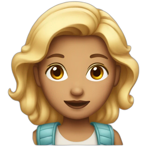 girl on mac emoji