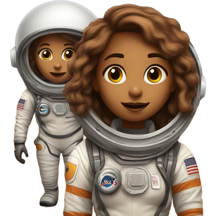 Girl on mars emoji