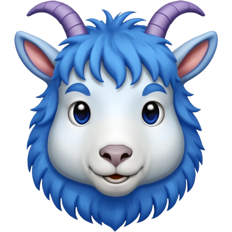 goat blue emoji