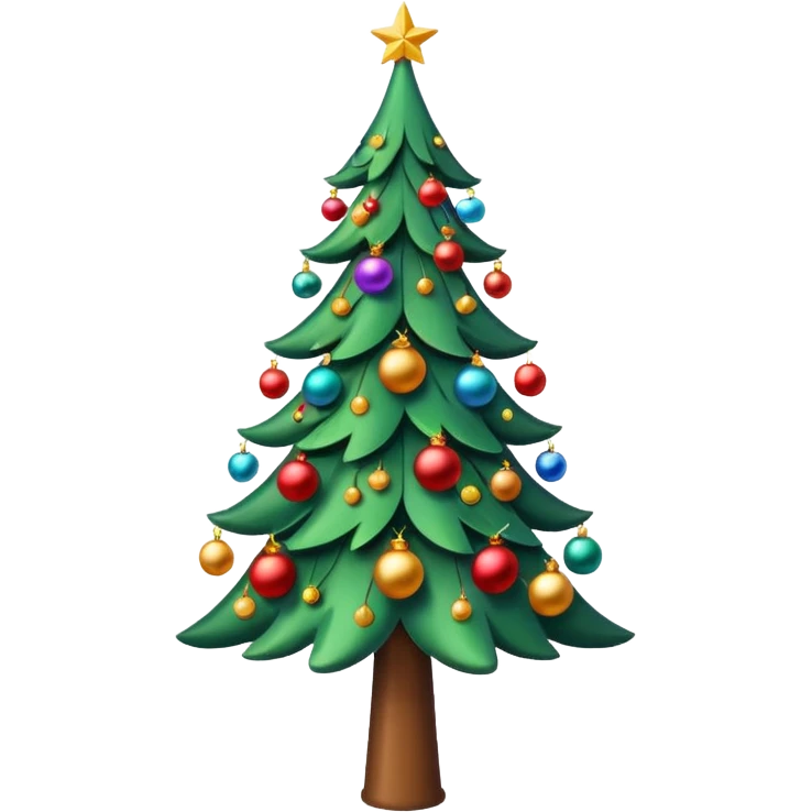 tall christmas tree emoji