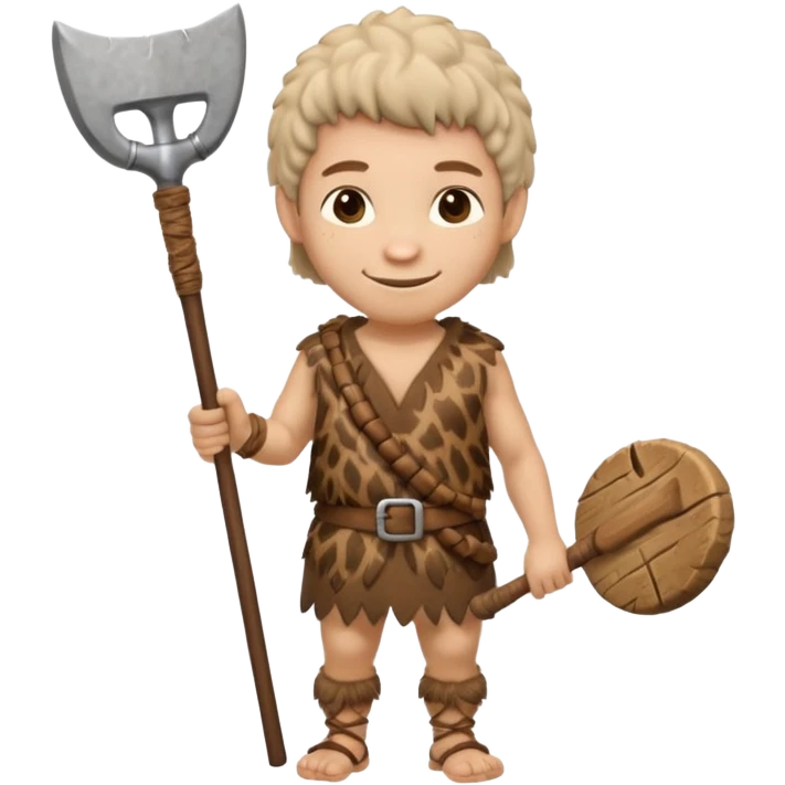 mini stone age man  emoji