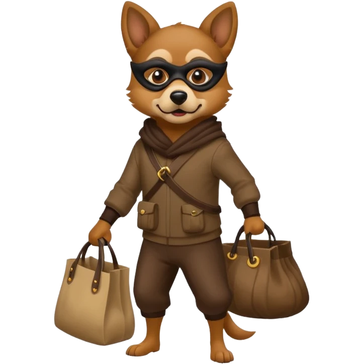 thief dog emoji