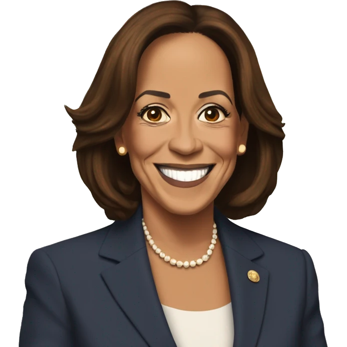 Kamala Harris run white house emoji
