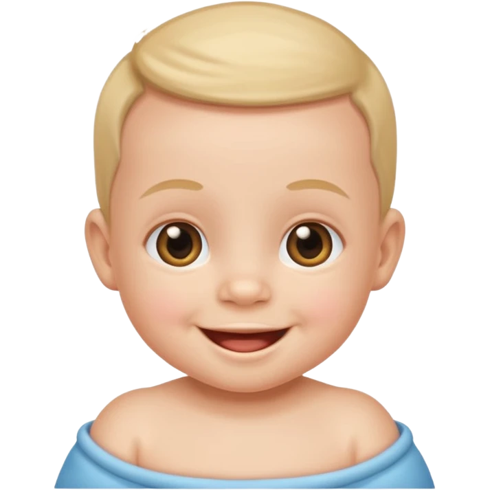 宝宝微笑 emoji