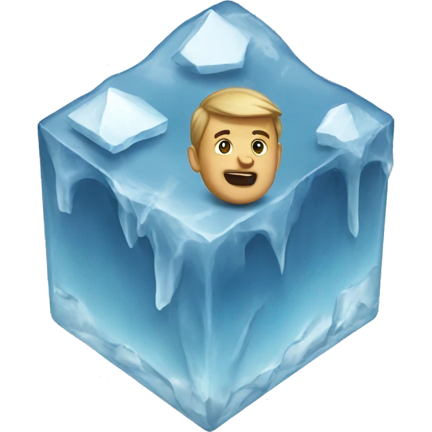 Ice break emoji