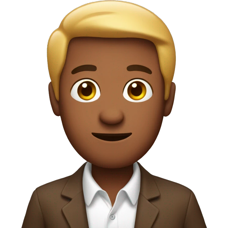 Man holding sausage emoji