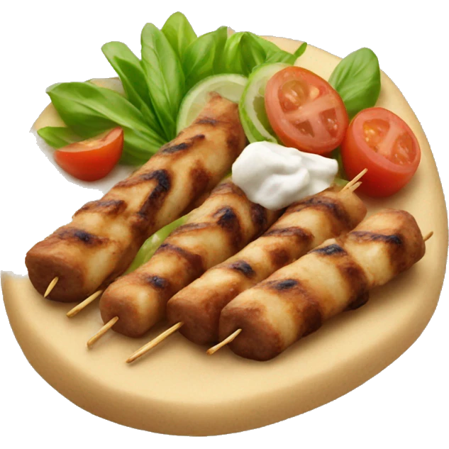 greek souvlaki emoji