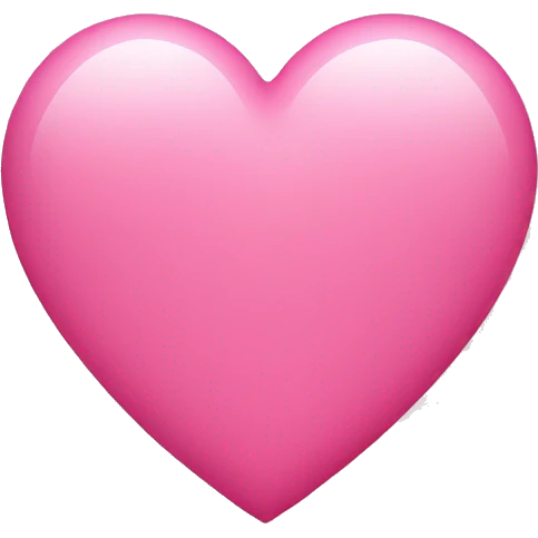 pink heart emoji
