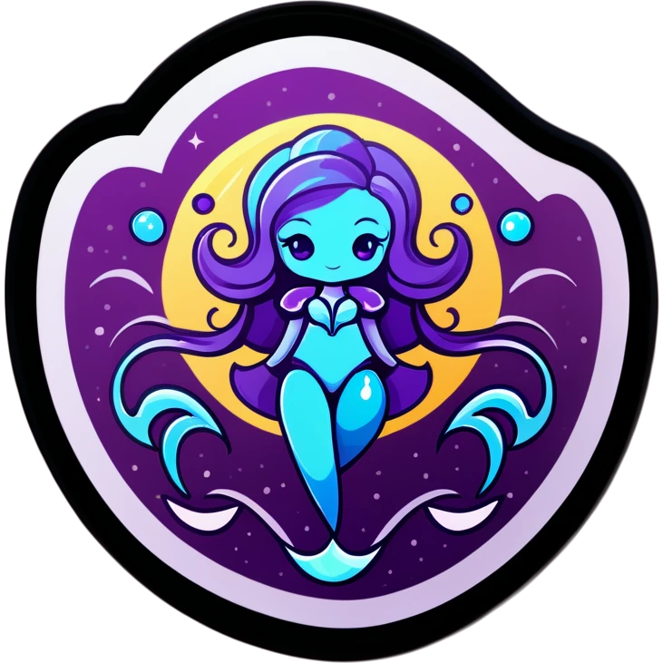 Aquarius amethyst emoji