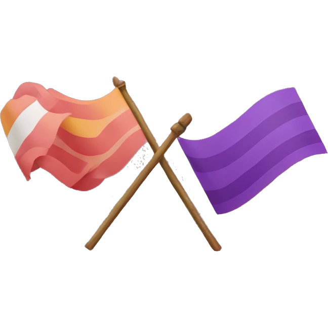 lesbian flag emoji