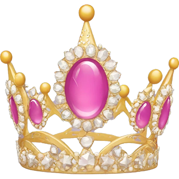 Birthday tiara emoji