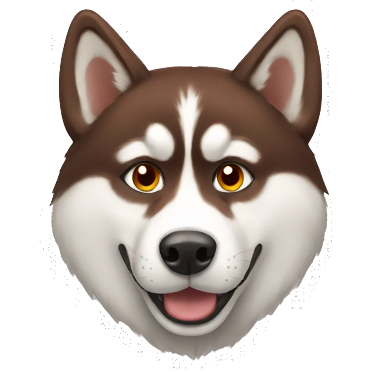 Red Husky emoji
