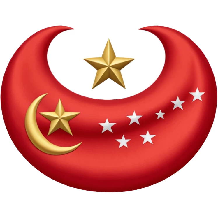Drapeau empire ottoman emoji