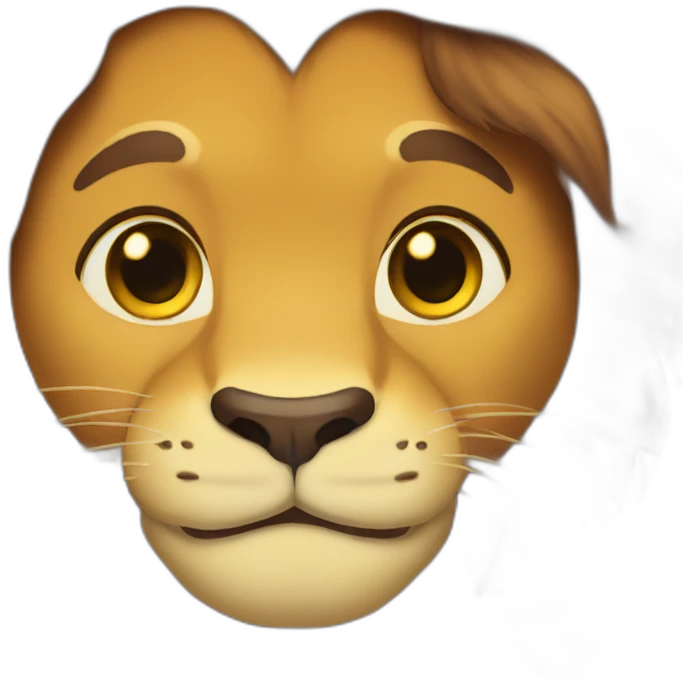 Simba emoji