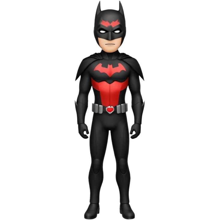 batman beyond full mask standing emoji