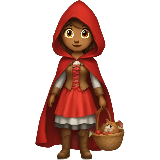 little red riding hood emoji