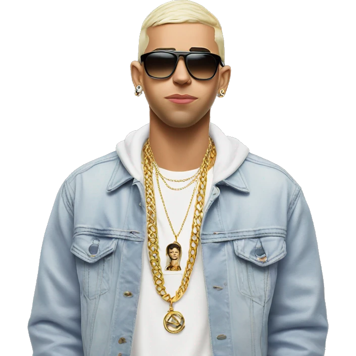 Bad Bunny Light Trap Singer Singer Bad Bunny  emoji