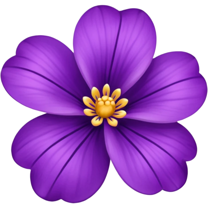 Violet flower emoji