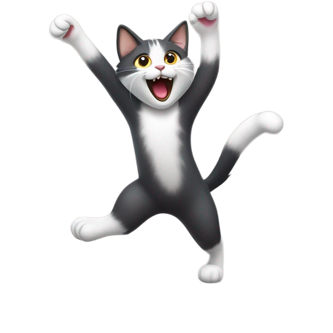 cat dancing emoji