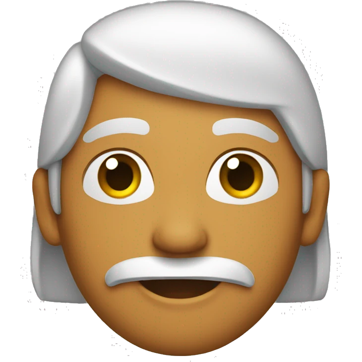 Indígena segurando a letra 'y' emoji