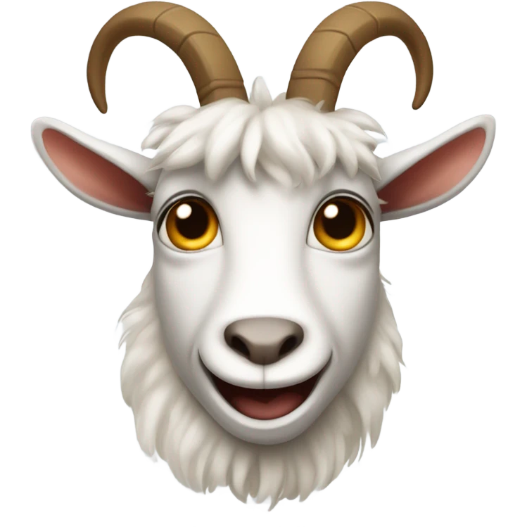 Make a goat emoji emoji