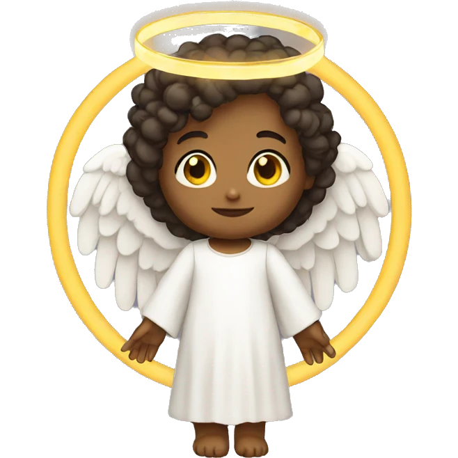 Angel with halo emoji