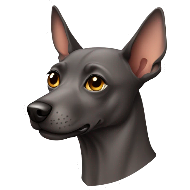Xoloitzcuintle dog breed  emoji