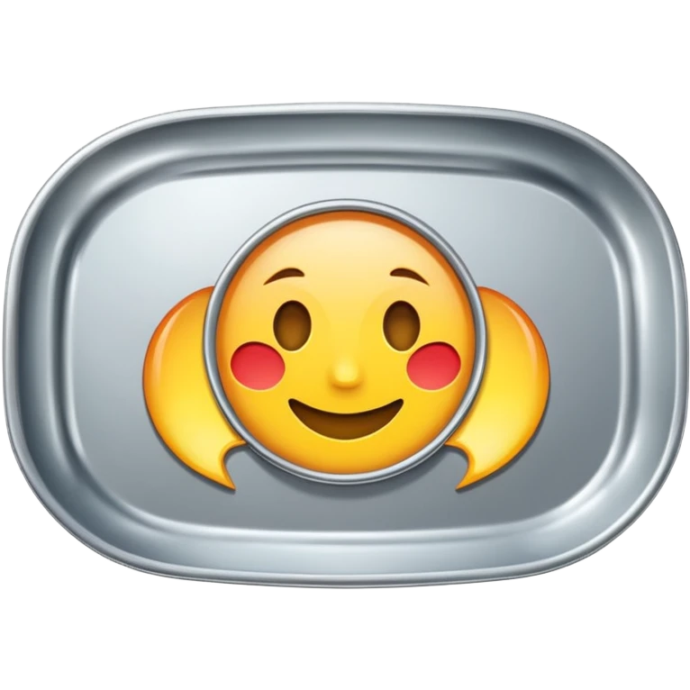 metal tray emoji