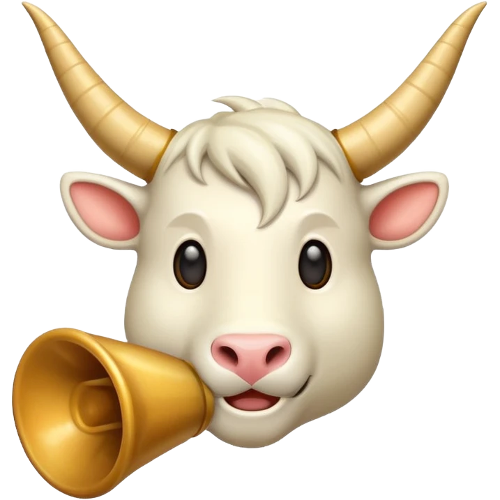 Straight horns emoji