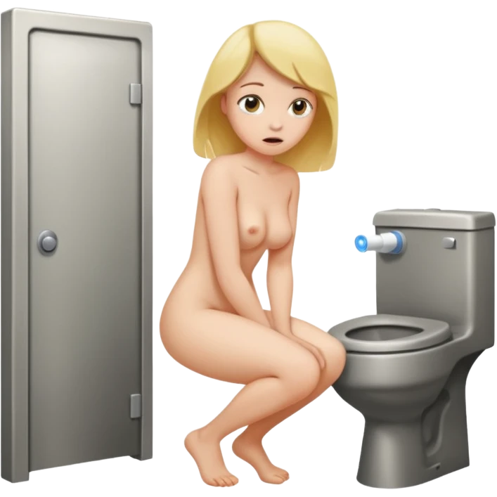 Mulher mijando pelada emoji
