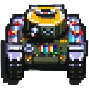 pixel art tank emoji