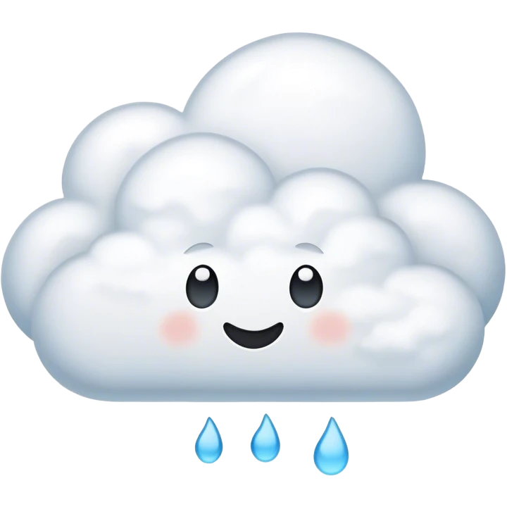 a cloud with the word cloudz emoji