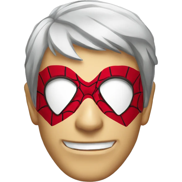 Spiderman mask  emoji