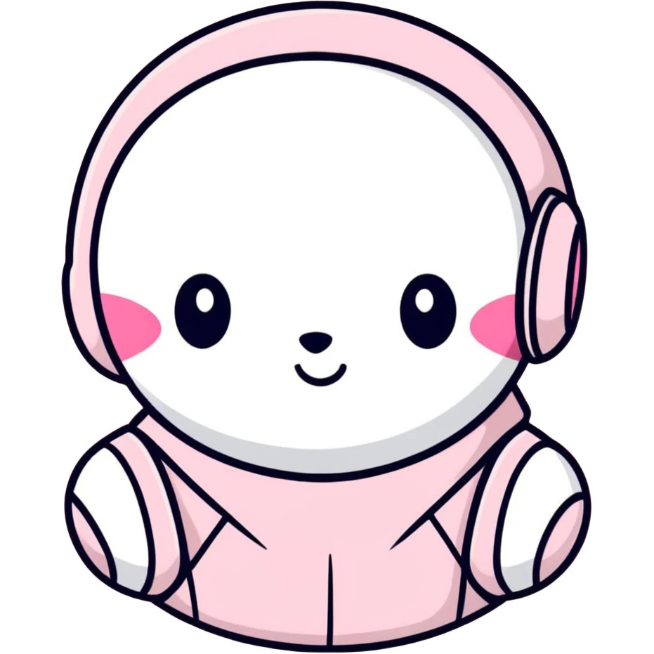 Pink painting emoji
