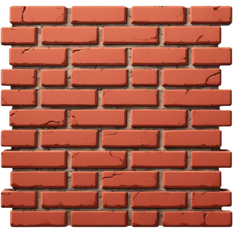 Agora um tijoloBrick wall: emoji