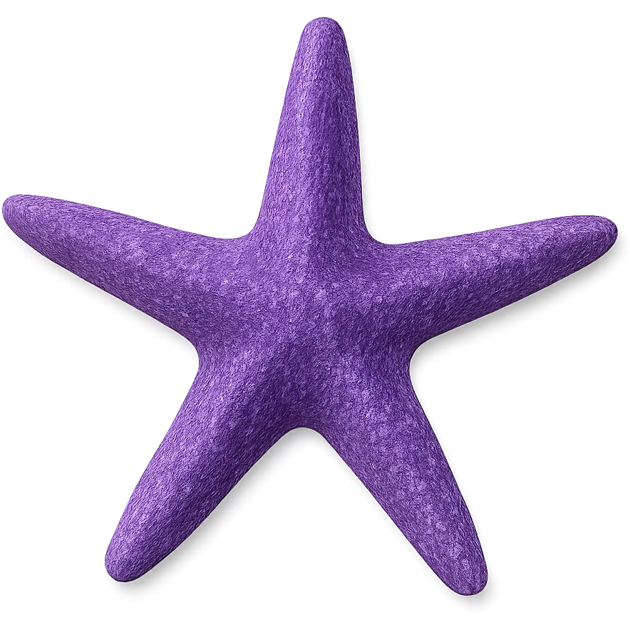 purple starfish emoji