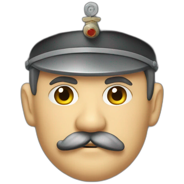 Josef Staline qui fume une pipe emoji