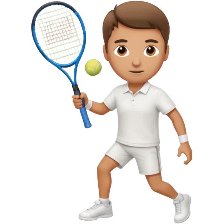 man playing tennis emoji