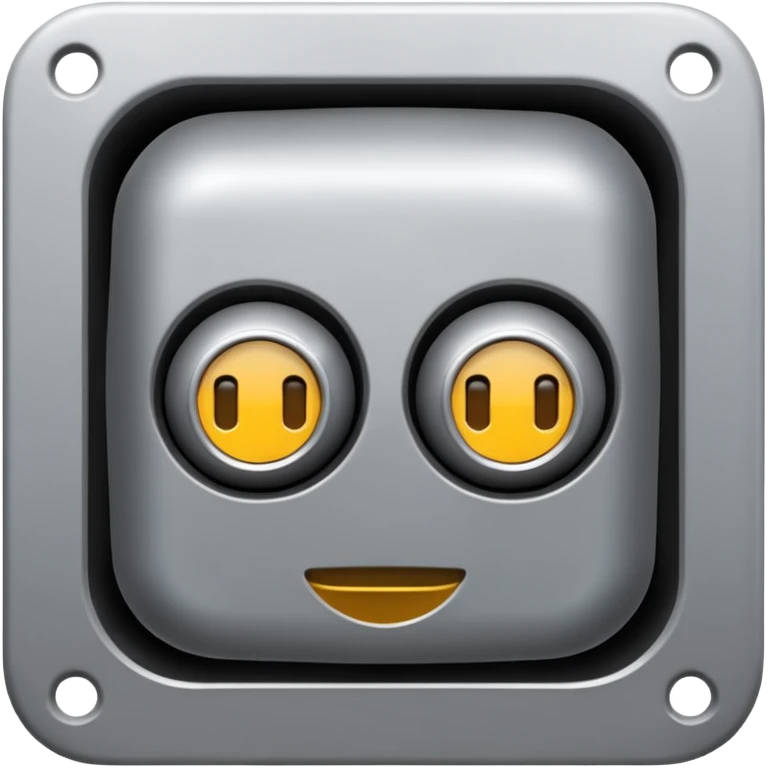 icon for a roblox studio plugin that creates or centers an attachment at the center of the selected part emoji