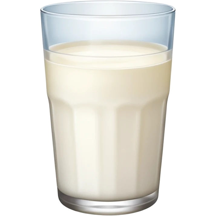 25% full milk glass emoji