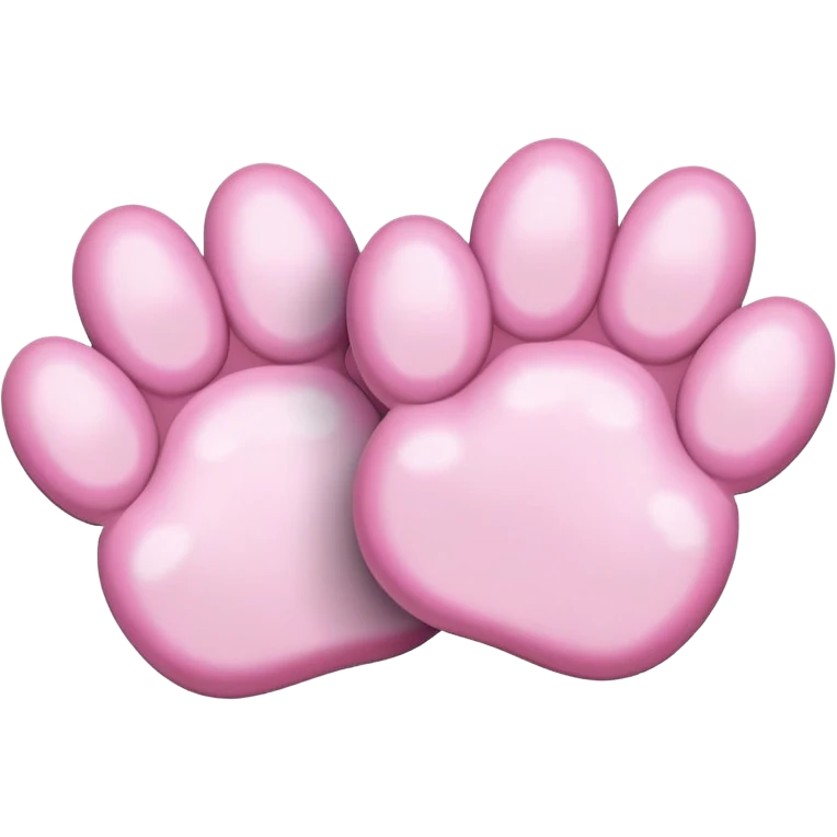 two puppy paws emoji